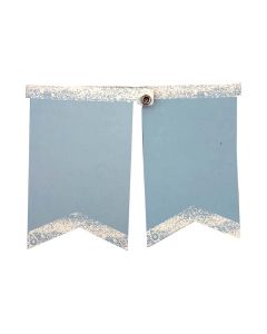 BANDERIN CELESTE PASTEL