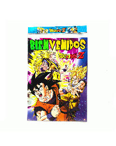 AFICHE BIENVENIDA DRAGON BALL