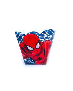 CAJA POCHOCLERA SPIDERMAN x 6 U.