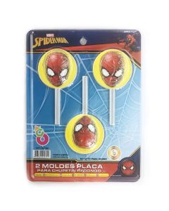 SET CHUPETIN REDONDO SPIDERMAN