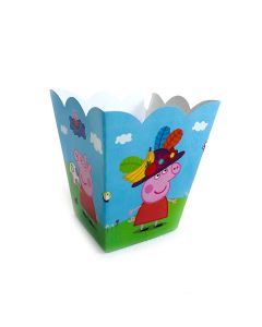 CAJA POCHOCLERA PEPPA PIG X 6 U.