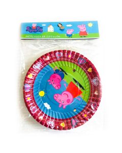 PLATO PEPPA PIG x 10 U.