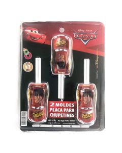 SET PLACA PALETA CARS