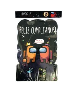 PIÑATA CARTON AMONG US