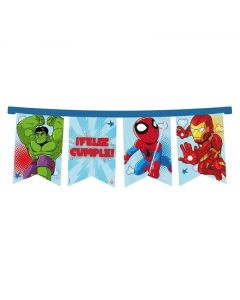 BANDERIN SUPER HEROES