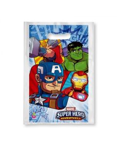 BOLSITAS SUPER HEROES X 10 UNI.