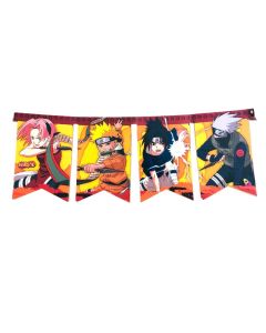 BANDERIN DECORATIVO NARUTO