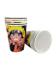 VASO POLIPAPEL NARUTO X 10 UNI