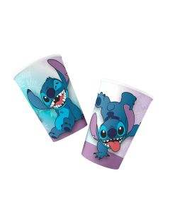 VASO POLIPAPEL STITCH X 8 UNI.