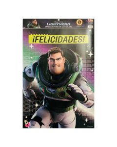 AFICHE FELIZ CUMPLE LIGHTYEAR