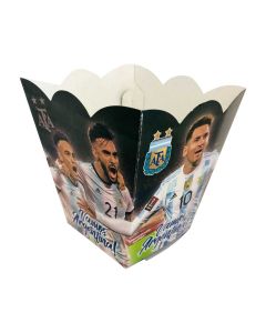 CAJA POCHOCLERA CAMPEONES MUNDIALES X 6 UNI.