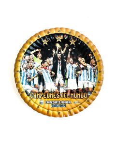 PLATO CARTON CAMPEONES MUNDIALES X 10 UNI.