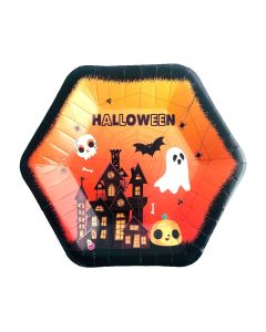 PLATO CHICO HALLOWEEN x8 