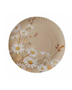 PLATOS DE FLORCITAS CARTON X 8 UNI.