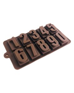 MOLDE BOMBON SILICONA NUMEROS