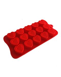 MOLDE BOMBON SILICONA CORAZON