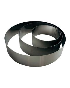 MOLDE CINTURA REDONDO INOXIDABLE X 3 UNI.