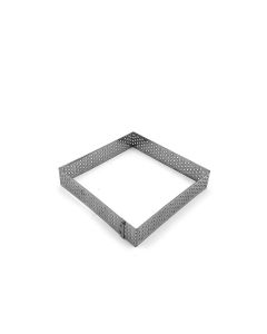 CINTURA CUADRADA PERFORADA 12 CM.