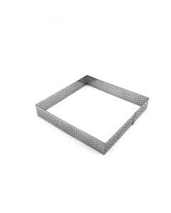 CINTURA CUADRADA PERFORADA 14 CM.