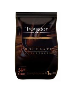 COBERTURA CHOCOLATE AMARGO TRONADOR X 1 KILO