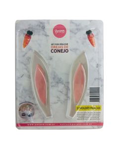 SET PLACA OREJAS CONEJO