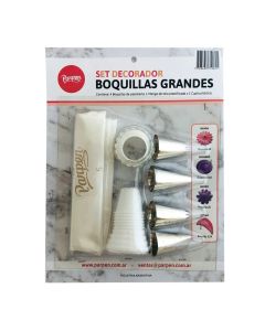 SET BLISTER GRANDE 1 MANGA + 4 BOQUILLA
