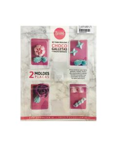 SET 2 PLACAS GALLETAS Y OBLEAS