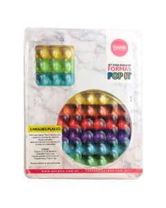 SET PLACA FORMAS POP IT X 2 UNI
