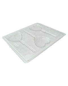 PLACA CHUPETINES CORAZONES X 3 UNI.  N°336