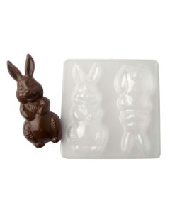 PLACA FIGURA CONEJO PASCUA