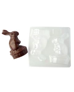 PLACA FIGURA CONEJO PASCUA