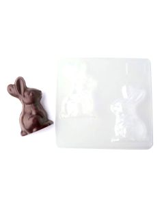 PLACA FIGURA CONEJO PASCUA