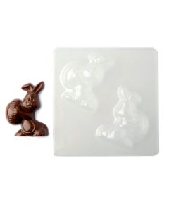 PLACA FIGURA CONEJO PASCUA