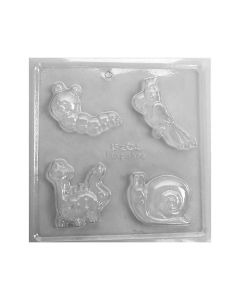 PLACA BOMBON ANIMALES VARIOS
