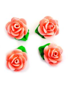 GLACE ROSA SALMON ESPECIAL CON HOJA x 4 U.