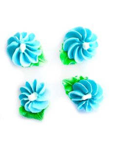 GLACE PRIMAVERA CELESTE CON HOJA x 15 U.