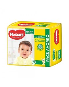 PAÑALES HUGGIES CLASSIC G X 60 U.