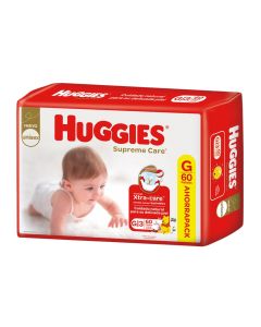 PAÑALES HUGGIES SUPREME PACK AHORRO G x 60 U.