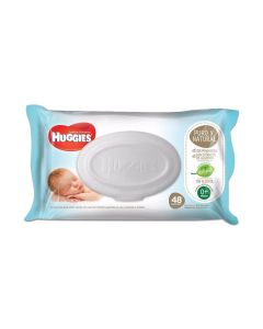TOALLITAS HUMEDAS HUGGIES PURO Y NATURAL X 48 U.