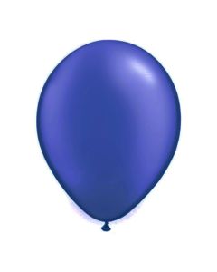 GLOBO PERLADO AZUL OSCURO X 50 U