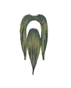 BARBA BIGOTE LARGO MARRON