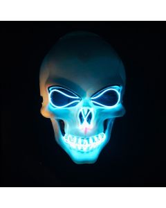 CARETA CALAVERA HILO LUZ