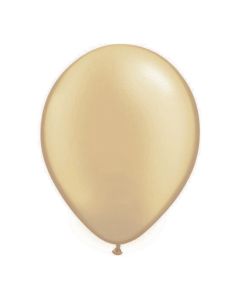 GLOBO PERLADO CHAMPAGNE X 25 U
