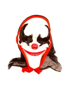 MASCARA PAYASO CON TELA