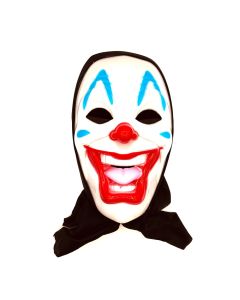 MASCARA PAYASO CON TELA