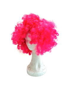PELUCA AFRO GIGANTE FUCSIA