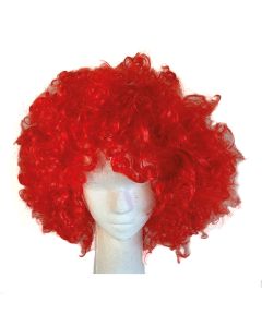 PELUCA AFRO GIGANTE ROJO