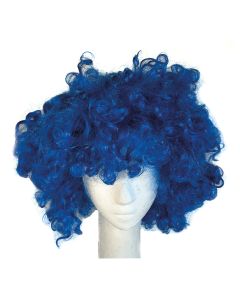 PELUCA AFRO GIGANTE AZUL
