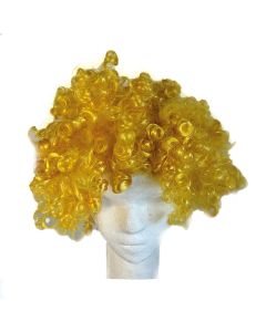 PELUCA AFRO AMARILLO