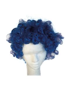 PELUCA AFRO AZUL